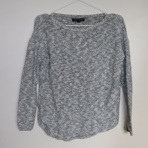 Banana Republic Gray Marled Sweater